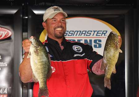 Eric Royer (32nd, 14-12) co-angler
