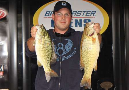 Mike Hauer (fourth, 32-2) co-angler