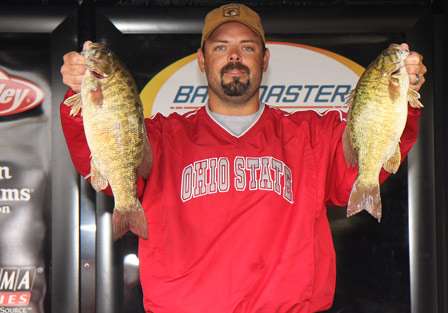 Terry Ford (first, 34-8) co-angler