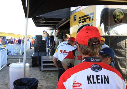 There were several Bassmaster Elite Series pros in the field of the final Bassmaster Central Open, including long-time pro Gary Klein.
