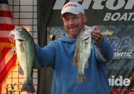 Mark Mauldin from Knoxville, Tenn., landed 12.50 pounds on Day Four to finish in sixth place.
