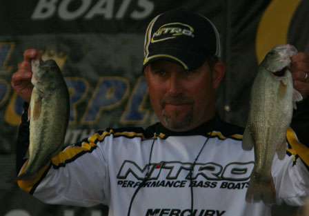 Sam Boss struggled on the final day, only pulling in 3.80 pounds, but still managed to end the tournament in fifth place.
