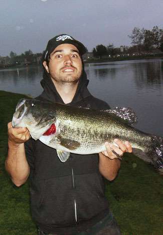 <strong>Jeremy Evans</strong>
<p>
	12 pounds, 1 ounce<br />
	Private Lake, Calif.<br />
	<b>Lure:</b> THI Split-tail Worm (green pumpkin)</p>
