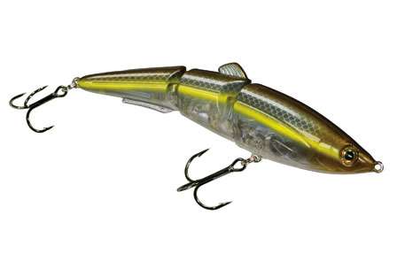 Strike King Sexy Swimmer<br>The Sexy Swimmer is a lipless, double-jointed swimbait that is designed to be fished a number of ways. Burning it under the surface or allowing it to sink to any depth produces a swimming action. Available in nine colors.