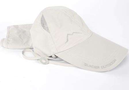 <b>Glacier Glove fishing hat</b><br/>This fishing hat features a removable neck shade, long bill and is made out of 50 UPF+ material for maximum sun protection.  The bottom of the bill is dark to cut down on glare.