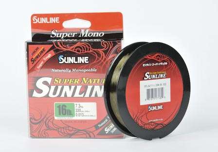 <b>Sunline Super Natural monofilament</b><br/>This line is said to be unusually manageable, soft and silky for monofilament. It is also UV-rated so the sun does not damage it like regular monofilaments. It also has very low memory.