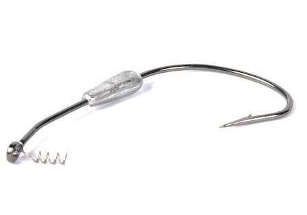<b>Eagle Claw Lazer Sharp Bait Monster hook</b><br>This 10/0 hook for larger swimbaits is made of heavy gauge wire with an oversized bait-holding spring. Sizes available are 1/4 and 1/2 ounce.