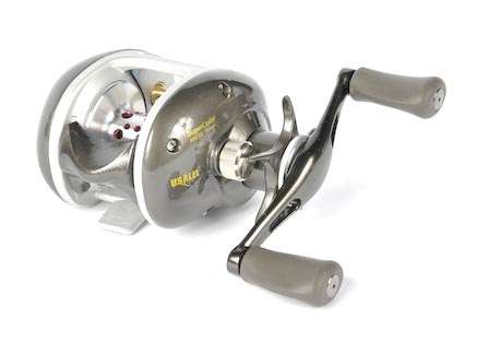 <b>U.S. Reel SuperCaster</b><br>The SuperCaster simplifies reels by eliminating the levelwind. The one-piece aluminum body is strong, yet light. The ABLe 