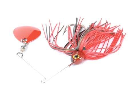 <b>Booyah Micro Pond Magic spinnerbait</b><br>This pint-sized spinnerbait is made to excel at small waters, but also works on large impoundments when the bass are chasing smaller forage. It is a svelte 1/8 ounce and has a Mustad hook and 3D eyes.