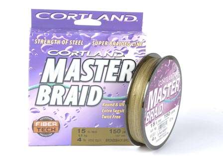<b>Cortland Line Co. Master Braid</b><br>This line retains 98 percent of knot strength, comes in two colors and excels at abrasion-resistance.