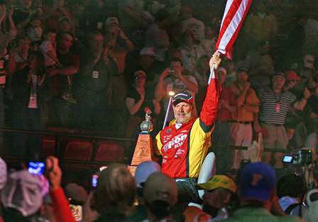 Boyd Duckett thrilled the home-state crowd with his victory in 2007.