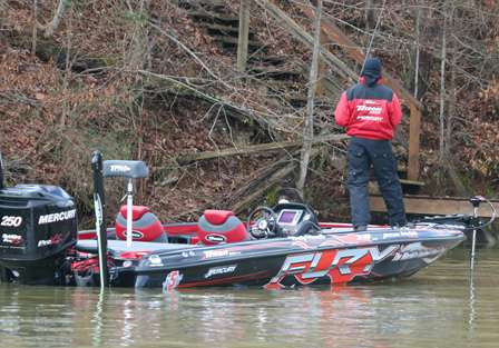 Randy Howell focused on typical winter areas for the second day of Classic practice.