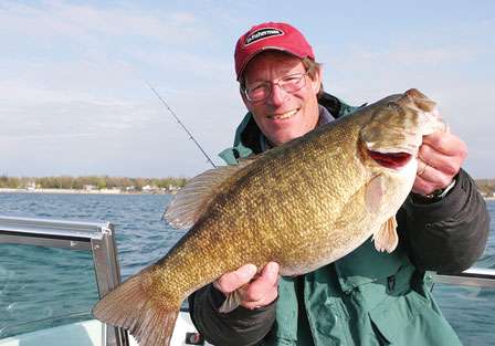 <strong>Steve Quinn</strong>
<p>
	7 pounds, 11 ounces<br />
	Lake Erie, N.Y.<br />
	<b>Lure:</b> 4-inch Yum Wooly Bug (red shad)</p>
