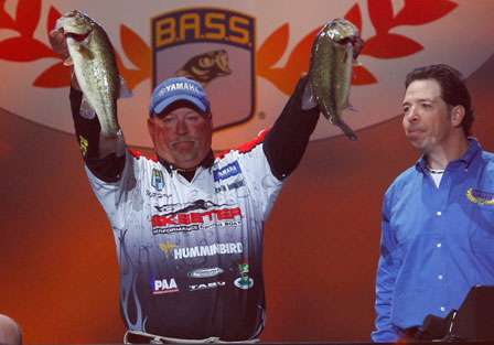 Matt Herren is fishing his second Classic. His first in 2009 he wound up in 32nd place.