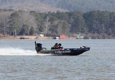 Many of the anglers were running from one area of Lay Lake to the other, trying to dial in that final piece to the Bassmaster Classic puzzle before the competition begins.