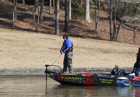 One of the local favorites, Elite pro Russ Lane, hales from Prattville, Alabama and is fishing his third Bassmaster Classic.
