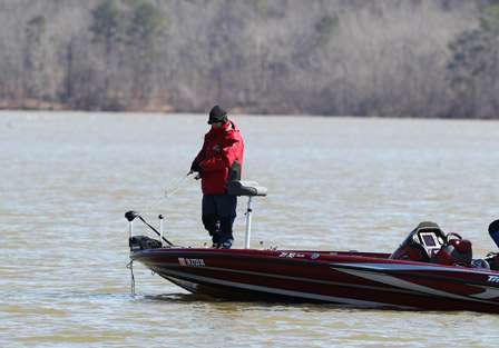 Randy Phillips is fishing his first Bassmaster Classic. He qualified by winning the Federation Nation Championship on the Harris Chain late last year in Florida.