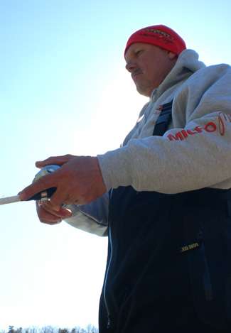 Duckett thinks the cold water has shut down the spotted bass bite, which he relied on heavily to patch together daily limits in 2007.

