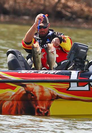 Jeff Kriet was culling early on Day One. 