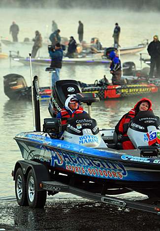 Martin-Wells is the second woman to fish the Bassmaster Classic.