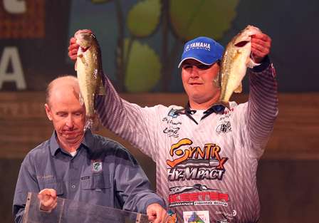 Cliff Crotchet added 10 pounds, 11 ounces to his total on Day Two.