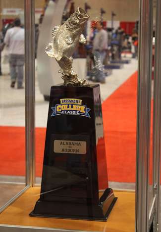 The fishing team from the University of Alabama would end up with the 2010 Bassmaster College Classic trophy.