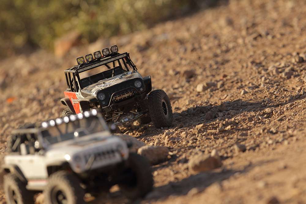 This is probably the brightest remote-controlled car you can findâ a Rigid Industries RC Jeep. 