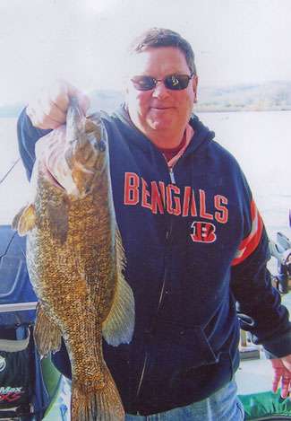 <strong>Rick Burdick</strong>
<p>
	6 pounds, 6 ounces<br />
	Dale Hollow Lake, Ky.<br />
	shad</p>
