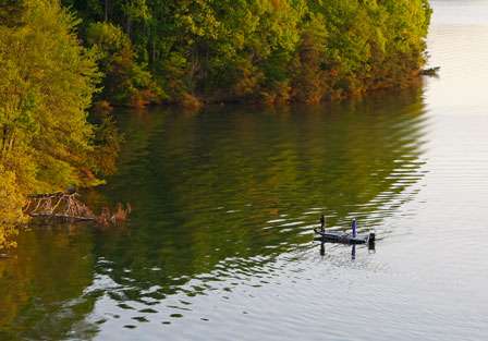 Competitors were focused on the shallow banks of Smith Mountain Lake, looking for fish in various stages of the spawn.