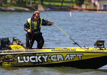 Reese is feeling good about his chances of another Bassmaster Elite Series victory.  