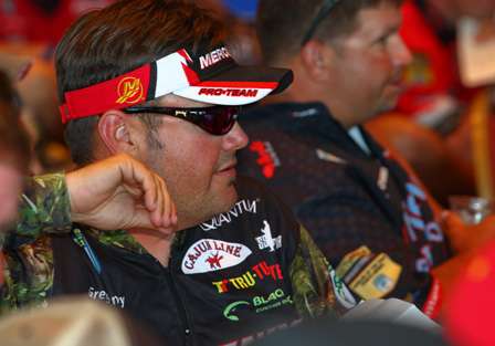 Greg Hackney holds down 2nd place in the Bassmaster Toyota Tundra Angler of the Year standings. 