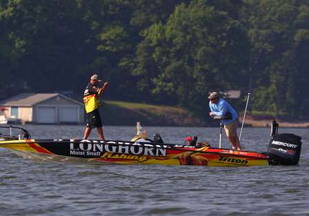 Kriet started Day Two in 51st place with 18 pounds, 14 ounces. 