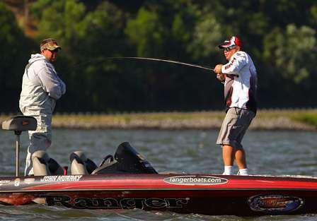 John Murray started Day Three in 24th place with 42 pounds, 3 ounces. 
