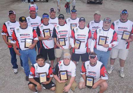 BASS Federation Central Divisional - Table Rock Lake, Mo.<br />Oklahoma won the team championship of the Central Divisional