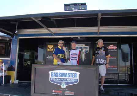 BASS Federation Western Divisional - Martinez Lake, Az.<br />Montana charged from ninth to third place on Day Two, with Rowdy Starling's 11-7 a big reason for the team's success.
