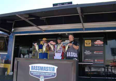 BASS Federation Western Divisional - Martinez Lake, Az.<br />Idaho's Eathan Peterson brought in a limit to win in the younger age group of the Juniors competition.
