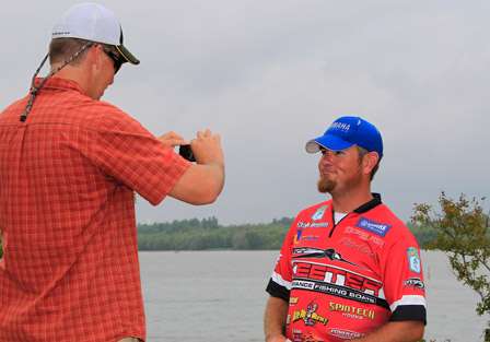 Elite Series pro Clark Reehm gives an interview to BASSCam, being manned by David Jones who is also a writer for BASS.