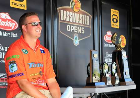 Co-angler Bryan Cox takes the co-angler hot seat.