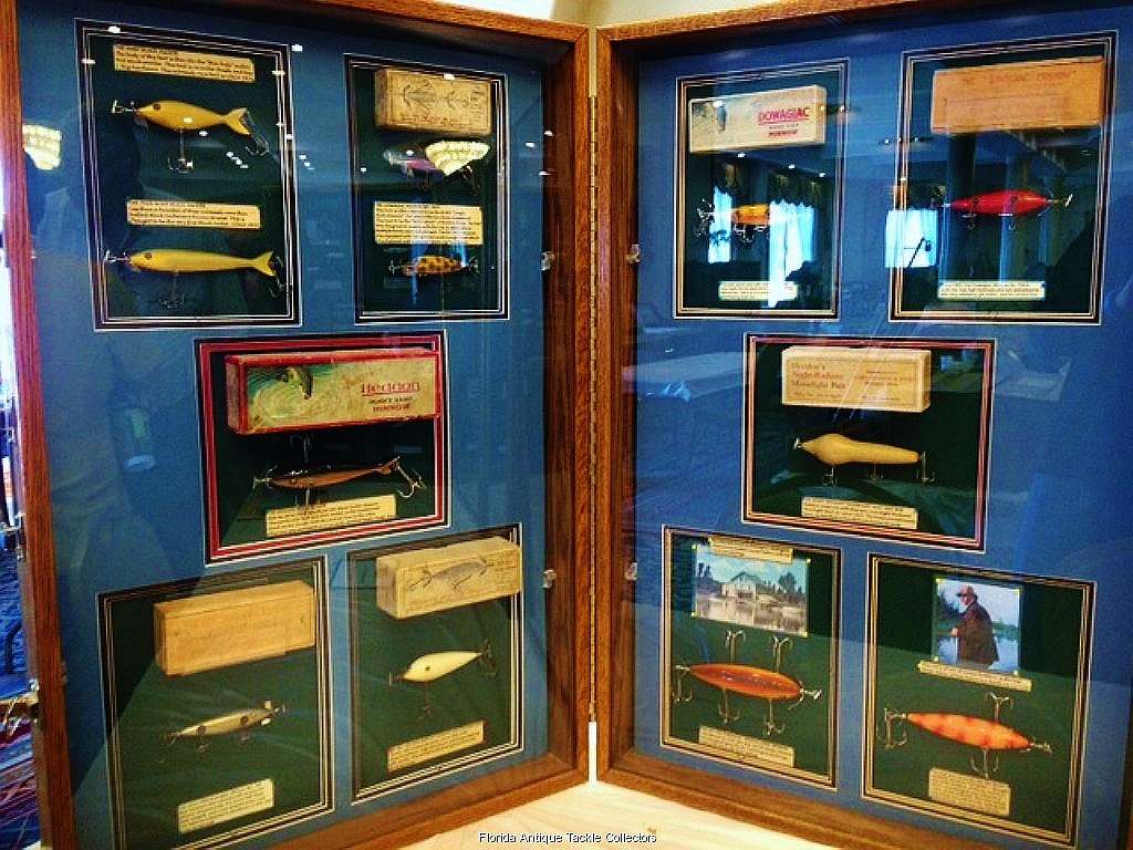 James Heddon was a true pioneer in lure making, and his earliest creations set the bar for others to follow. Pictured here are some of the rarest examples known to exist. 