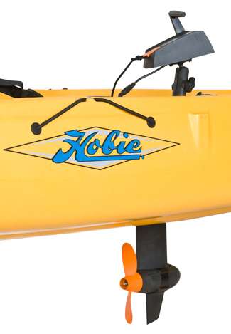 <b>Hobie eVolve Drive</b><br/>Kayakers can now extend their fishing days and cover more water with Hobie's new eVolve electric motor. A fully charged battery will cruise for eight hours at two knots. The 18-pound unit offers forward and reverse.