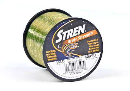 <b>Stren Brute Strength</b><br>Brute Strength monofilament is ideal for fishing heavy baits when targeting heavy fish. This line is ideal for topwater plugs and flipping and pitching.