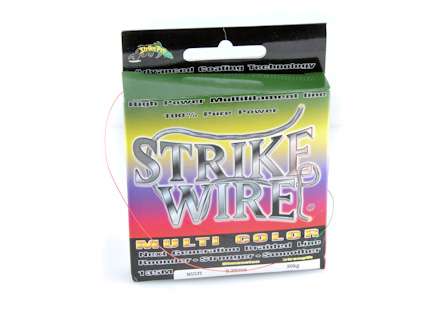 <b>Strike Pro Strike Wire</b><br>Strike Wire is a new tight-weave super braid that delivers durability, abrasion resistance and toughness. It is available in six colors.