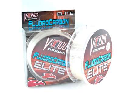 <b>Vicious Pro Elite 100 Percent Fluorocarbon</b><br>Giving anglers super fluoro at a super value was the reason for Vicious to unveil this line to the market. A 200-yard spool costs only $14.99.