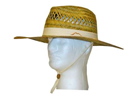 <b>Glacier Sonora Straw</b><br>This straw hat is both functional and stylish. The lightweight straw shades the wearer while venting heat through the top.
