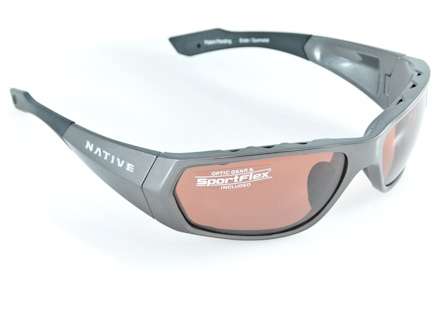 <b>Native Eyewear Endo</b><br>These glasses target active users. They feature polarized lenses, venting, interchangeable lenses and 
