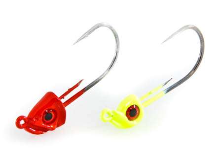 <b>ZMan Jig HeadZ </b><br>ZMan's Jig Heads are designed to work with their super-stretchy Elaztech plastic. Simply slide the bait on and the post-style keeper keeps it securely in place.