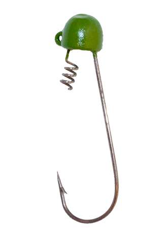 <b> Hoern Toad Tackle Shaky Jighead</b><br>The brainchild of Sean Hoerneke, Hoern Toad Tackle's shaky jighead is ideal for holding onto skinny finesse worms in weedy situations.