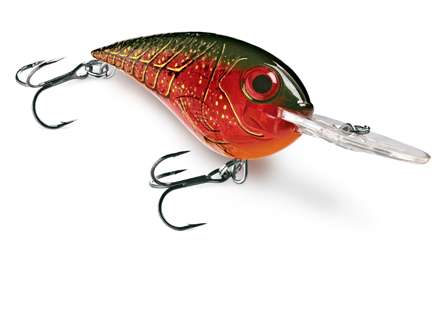 <b>Rapala Craw Hero</b><br>This crankbait doesn't have a single rattle, but it does have a unique finish that blends crawfish colors and pattern into a shad body. The Craw Hero is a deep-diving crankbait.