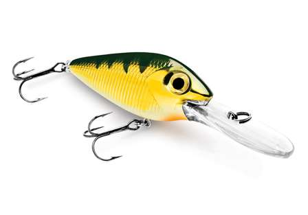 <b>Storm Rattlin' Thin Fin</b><br>This crankbait has a narrow body that produces a tight wiggle as it dives deep, thanks to its elongated bill.