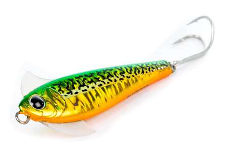 <b>Shimano Waxwing</b><br>The Shimano Waxwing won the Best Hard Lure award at ICAST 2010. It's the next generation of subsurface swimming jigs. It moves side to side in a zig-zag motion with an irregular kicking action fish can't resist.
